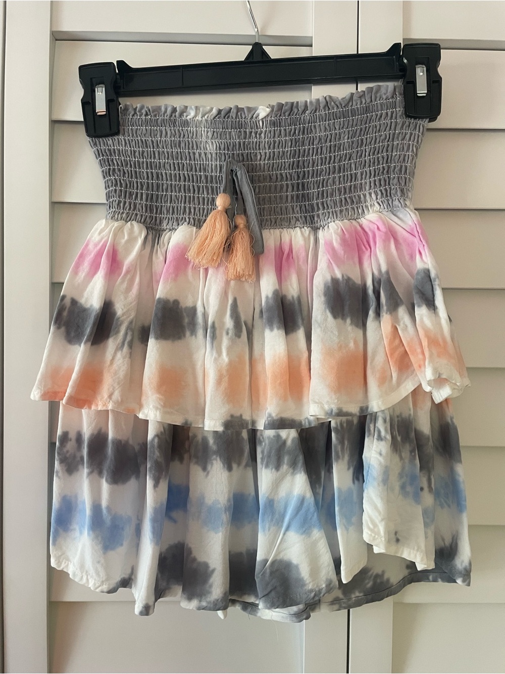 Surf Gypsy Tie-Dye Mini Skirt